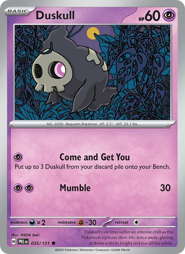 Duskull #035/131