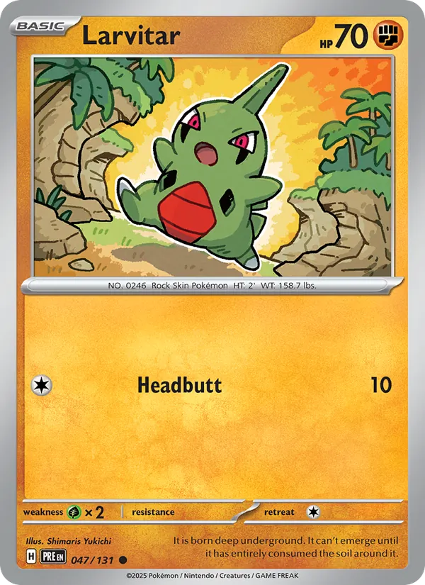 Larvitar #047/131