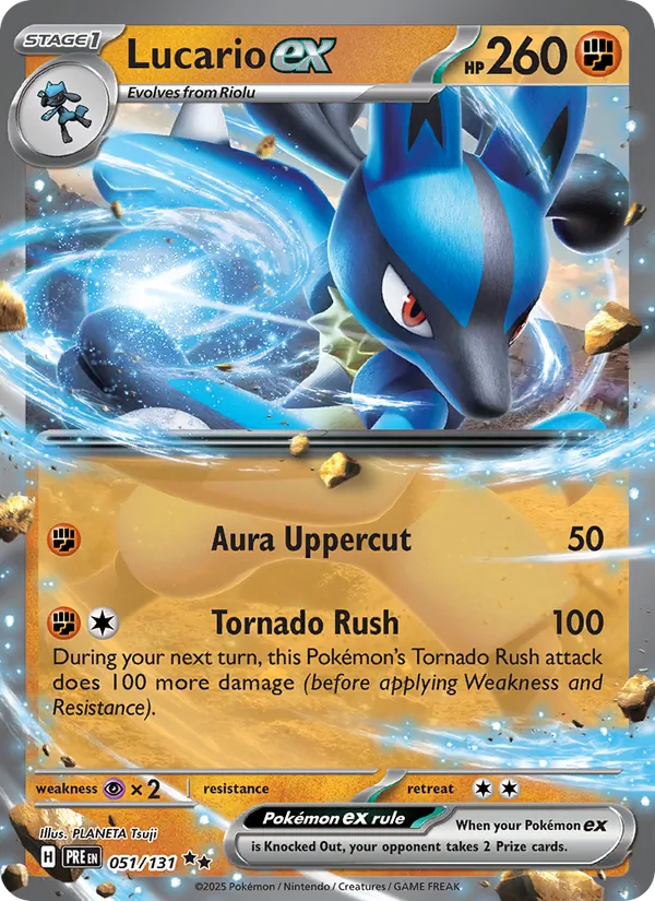 Lucario ex #051/131