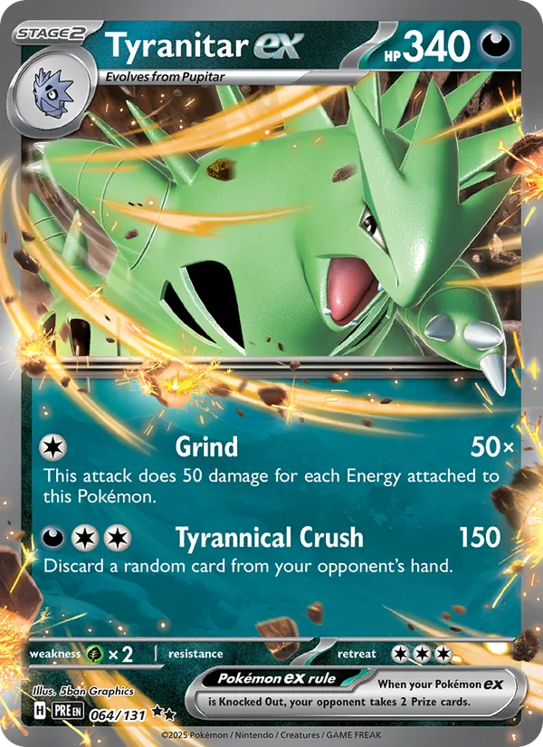 Tyranitar ex #064/131