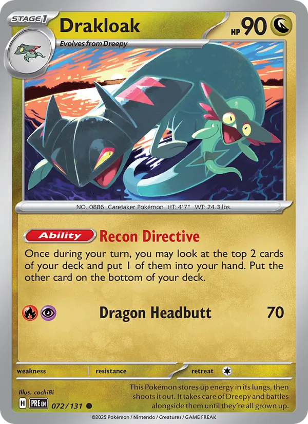 Drakloak #072/131