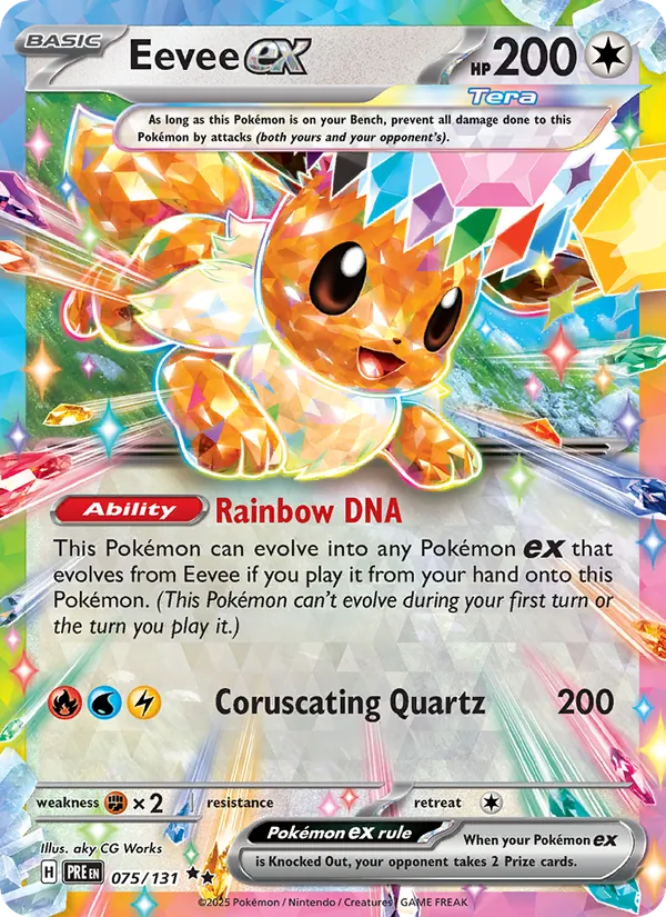 Eevee ex #075/131