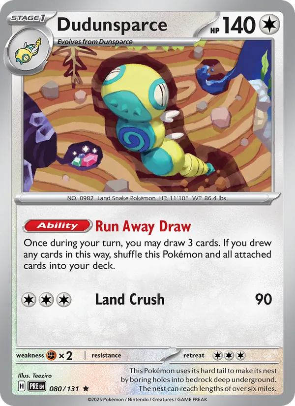 Dudunsparce #080/131
