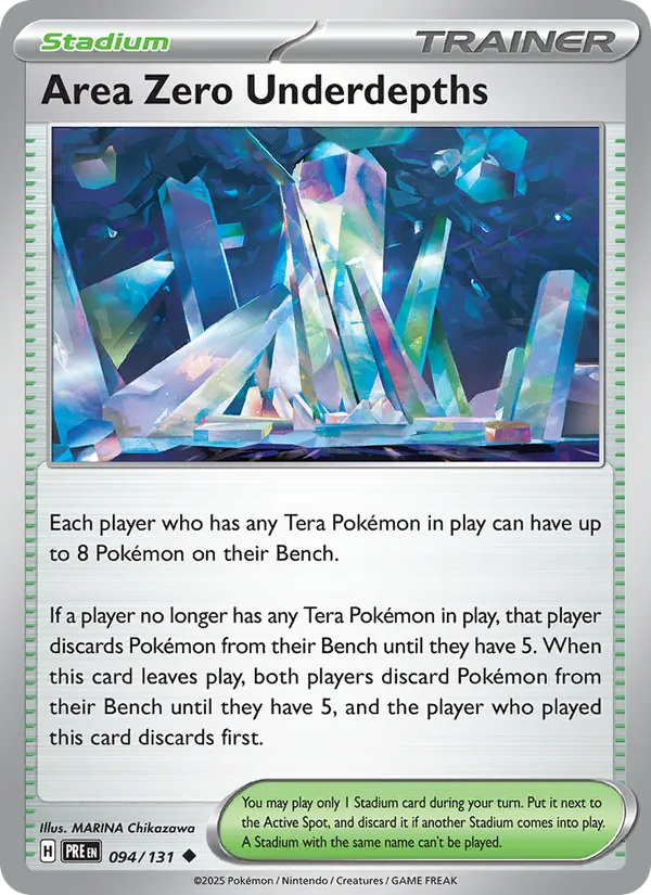 Area Zero Underdepths #094/131