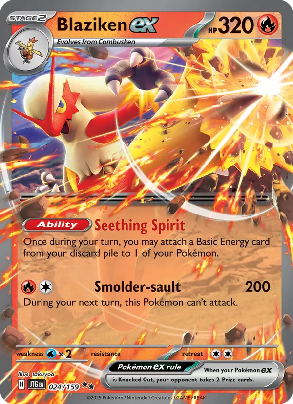 Blaziken ex #024/159