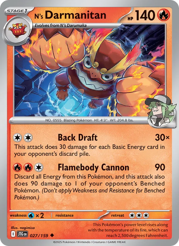 N's Darmanitan #027/159