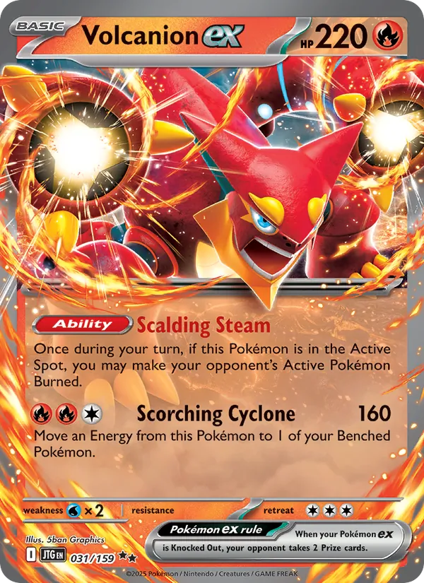 Volcanion ex #031/159