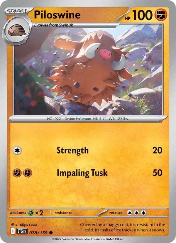 Piloswine #078/159