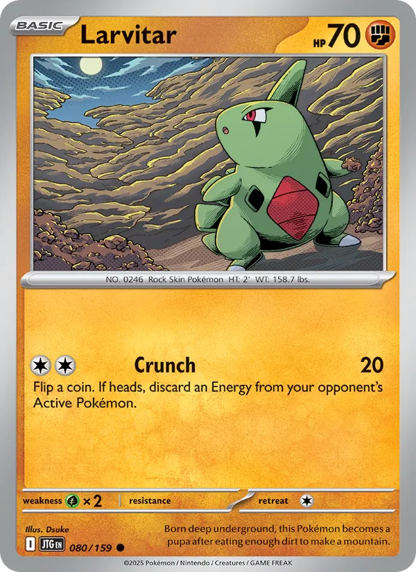 Larvitar #080/159