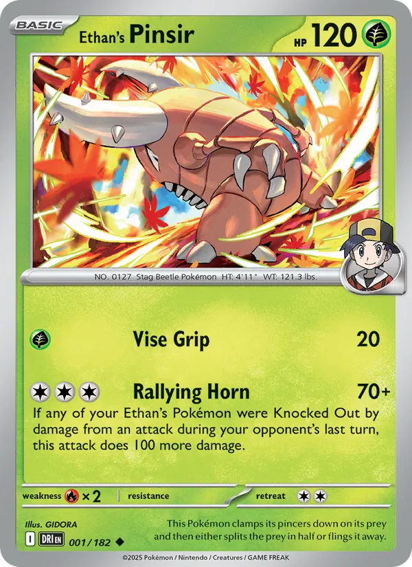 Ethan's Pinsir #001/182