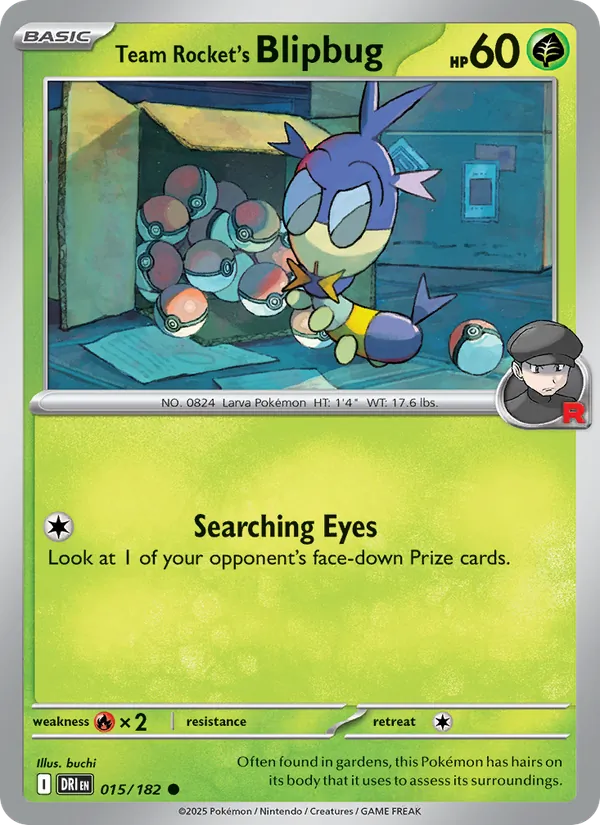 Team Rocket's Blipbug #015/182