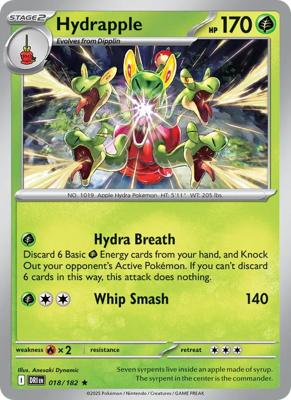 Hydrapple #018/182