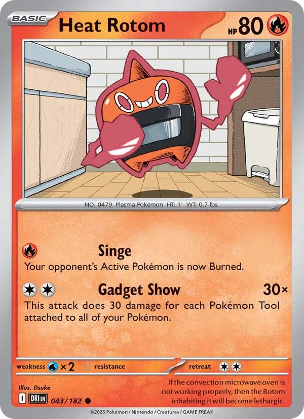 Heat Rotom #043/182