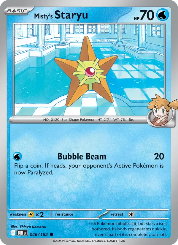 Misty's Staryu #046/182