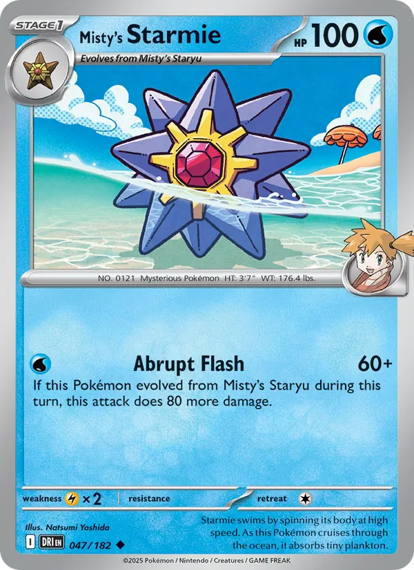 Misty's Starmie #047/182