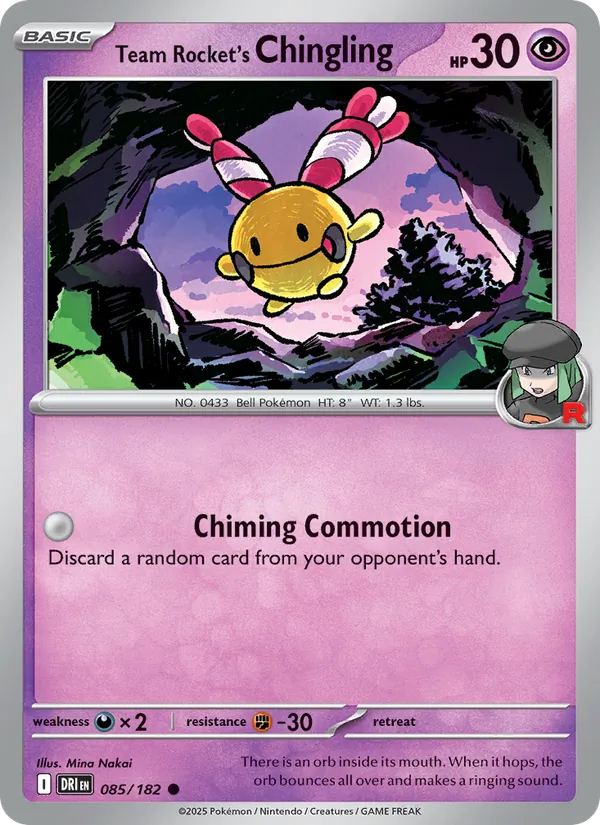 Team Rocket's Chingling #085/182