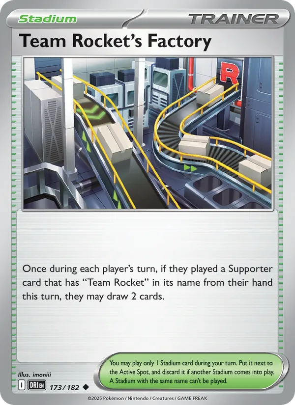 Team Rocket's Factory #173/182