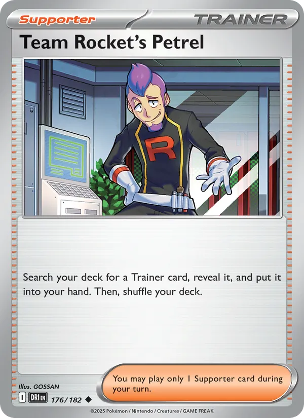 Team Rocket's Petrel #176/182