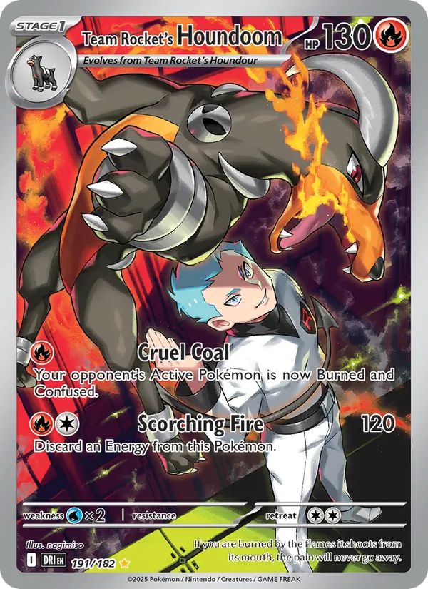 Team Rocket's Houndoom #191/182
