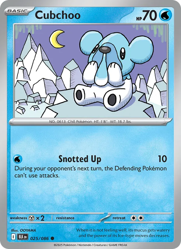 Cubchoo #025/86