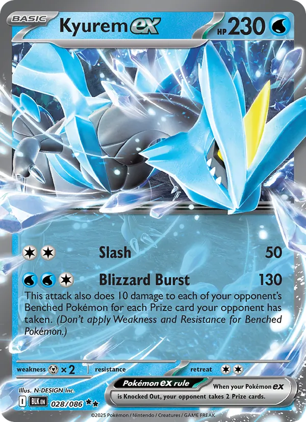Kyurem ex #028/86
