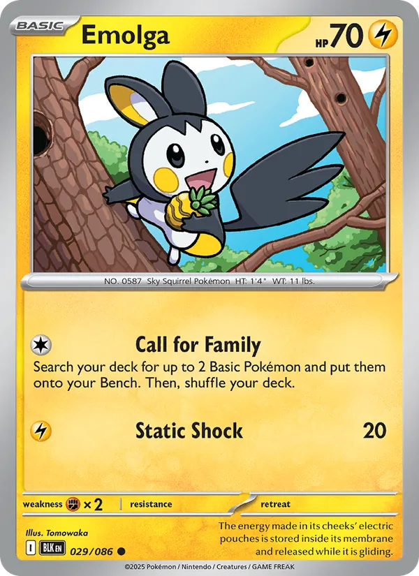 Emolga #029/86