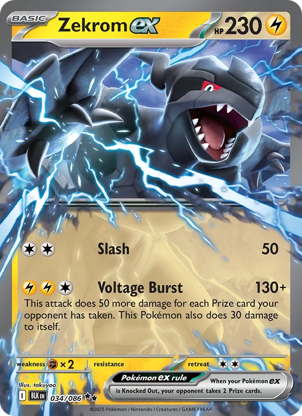 Zekrom ex #034/86