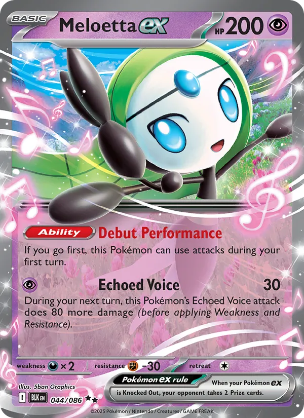 Meloetta ex #044/86