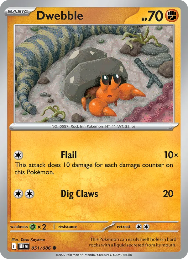 Dwebble #051/86