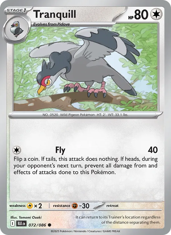 Tranquill #072/86