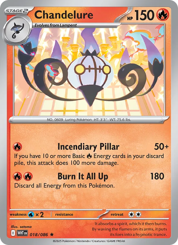Chandelure #018/86
