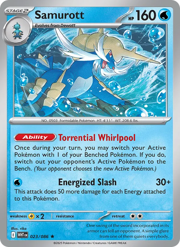 Samurott #023/86
