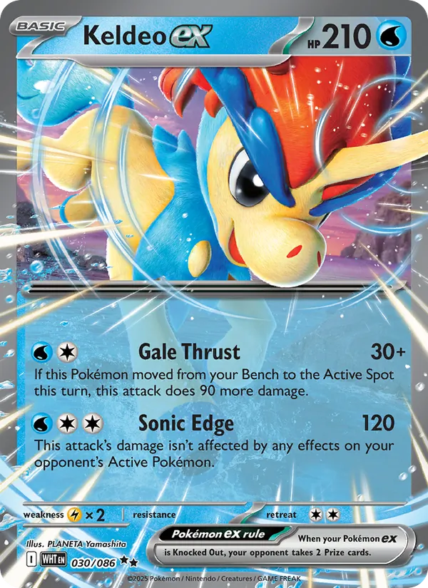 Keldeo ex #030/86