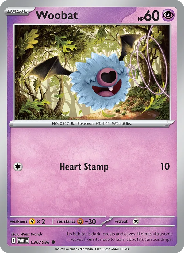 Woobat #036/86
