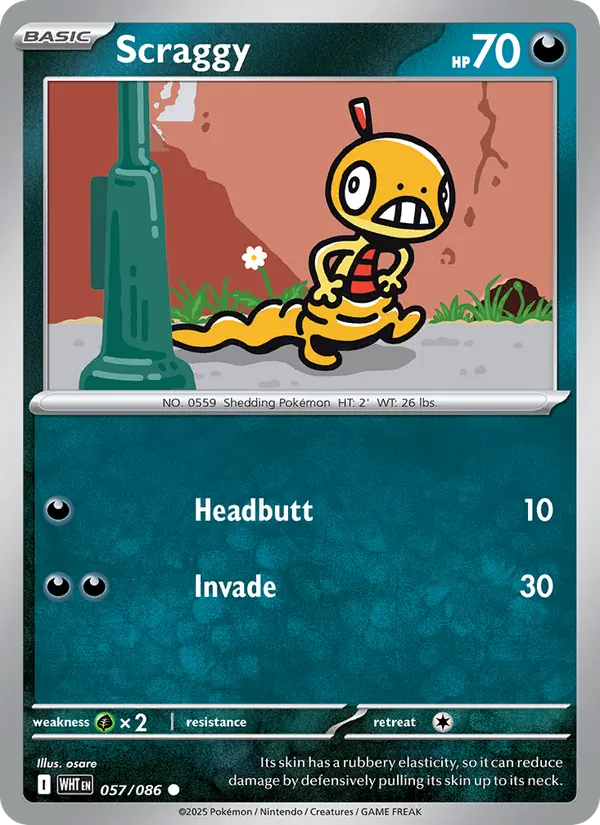 Scraggy #057/86