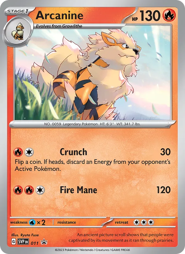 Arcanine #011/225