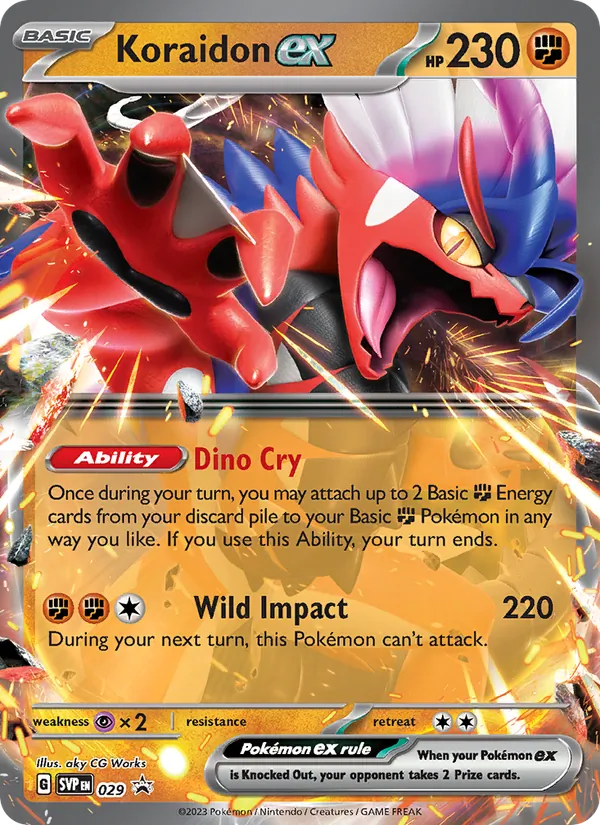 Koraidon ex #029/225