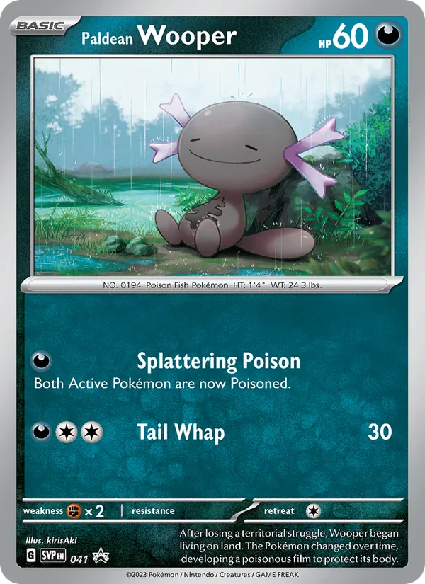 Paldean Wooper #041/225