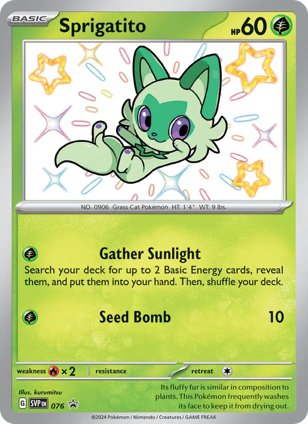 Sprigatito #076/225