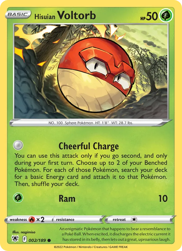 Hisuian Voltorb #002/189