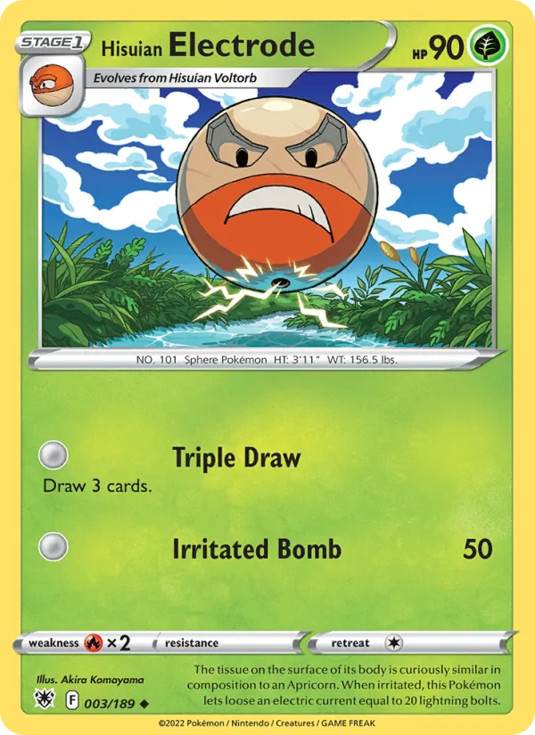 Hisuian Electrode #003/189