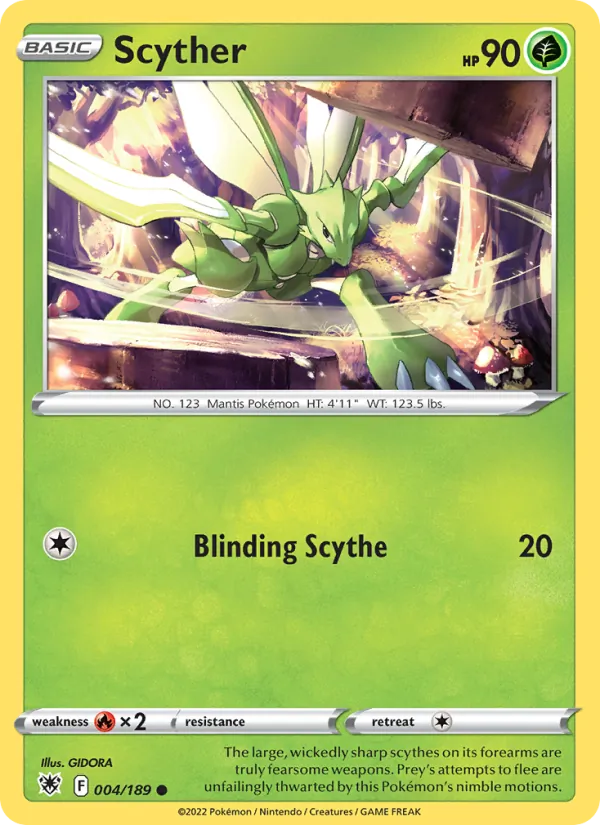 Scyther #004/189
