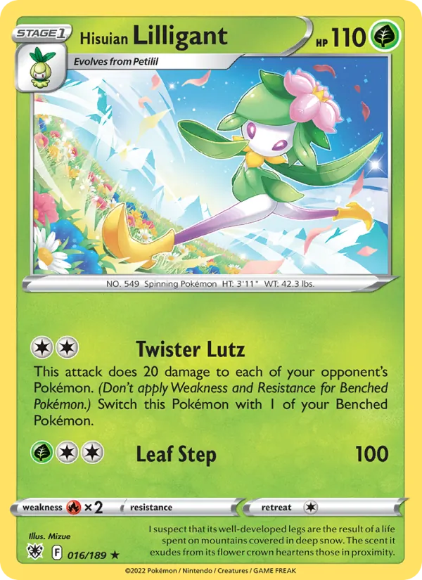 Hisuian Lilligant #016/189