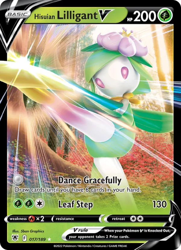 Hisuian Lilligant V #017/189
