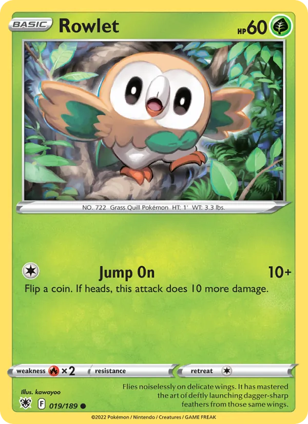 Rowlet #019/189