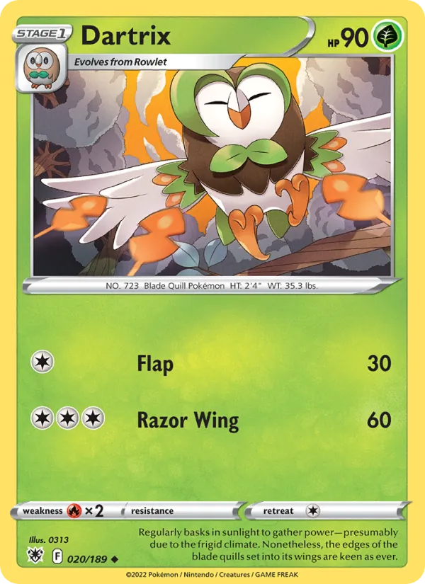 Dartrix #020/189