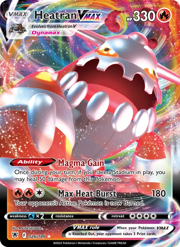 Heatran VMAX #026/189
