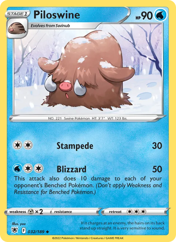 Piloswine #032/189
