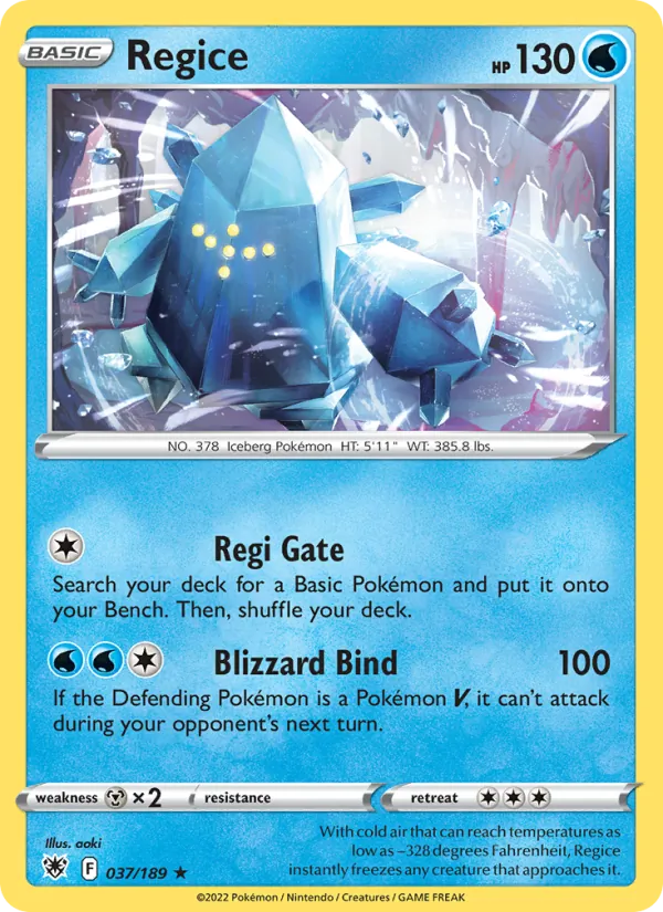 Regice #037/189