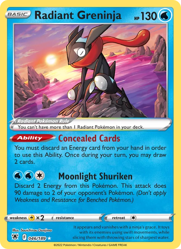 Radiant Greninja #046/189